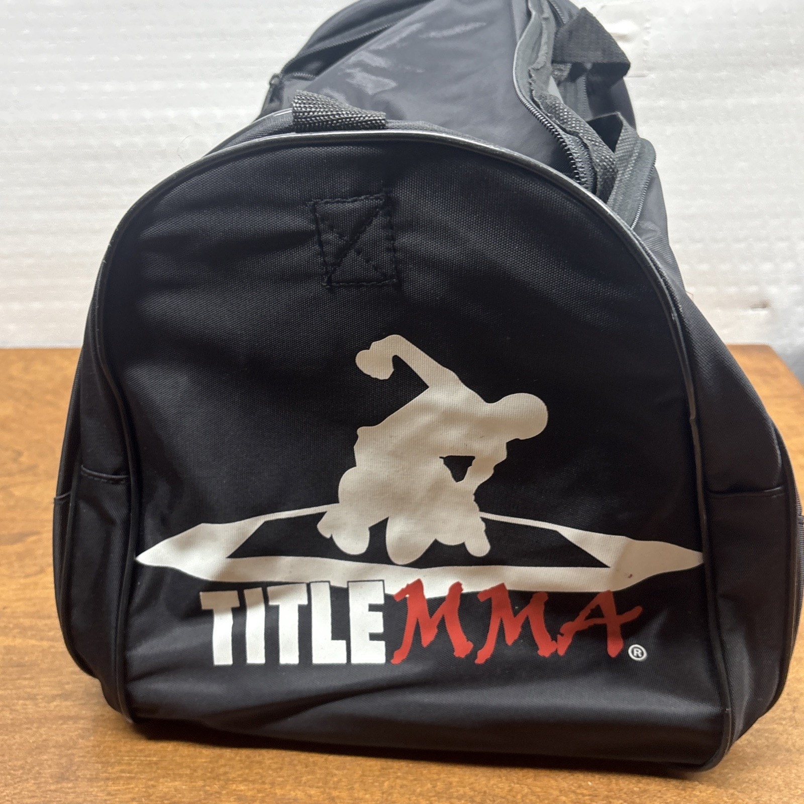Nwot Title Boxing Club Sport Gear Gym Duffel Bag 16 X 10 X 12 Inches Black — image 2 of 6